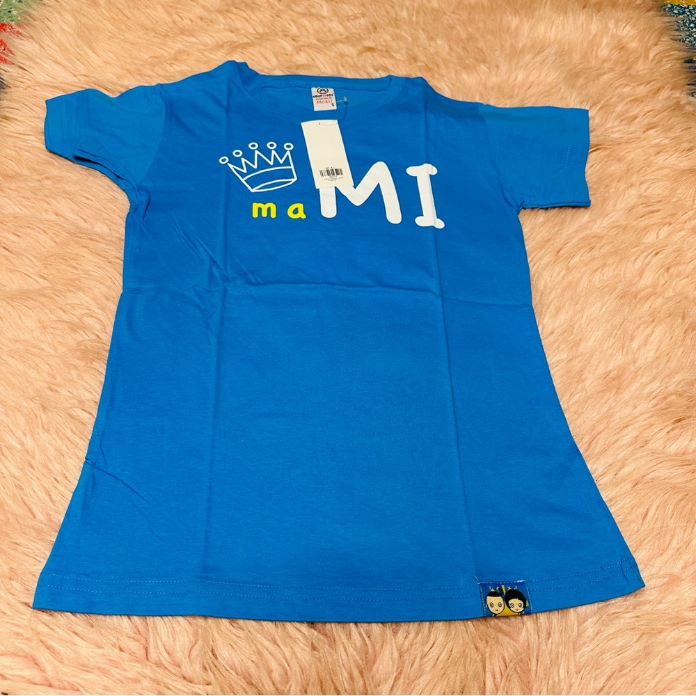 Blue Graphic Tee for Women